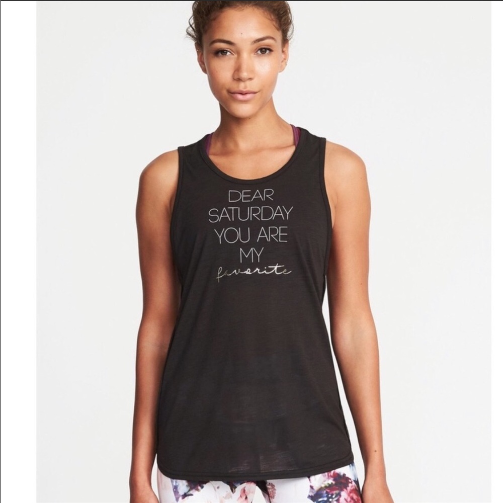 “Dear saturday you are my favorite” tank top!